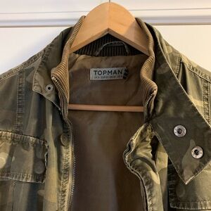 VINTAGE TOPMAN CAMO JACKET